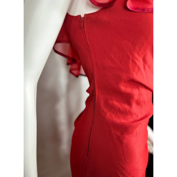 1990's Red Flaminco Dress - Picture 8 of 10